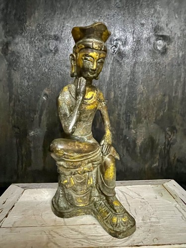Rare koreanische bronze buddha - koreanische,