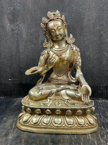 Tibetischer bronze buddha - tibetischer,