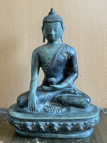 Edle buddha statue aus - edle, buddha-statue