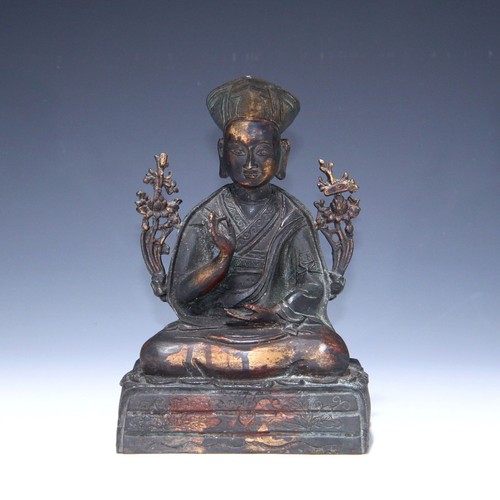 Bronze skulptur des cangkya - skulptur,