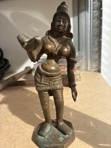 Indische bronze figur cm - bronze, 16