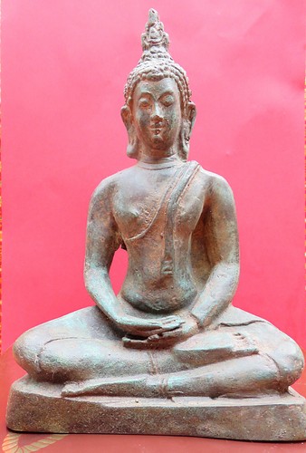 Buddha skulptur bronze - buddha-skulptur,, bronze,mit