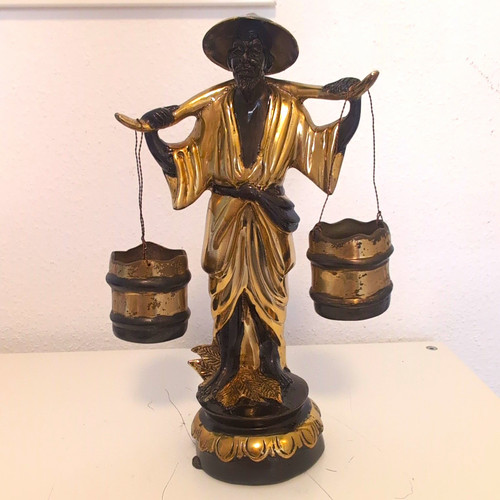 Chinesische bronzefigur - chinesische,