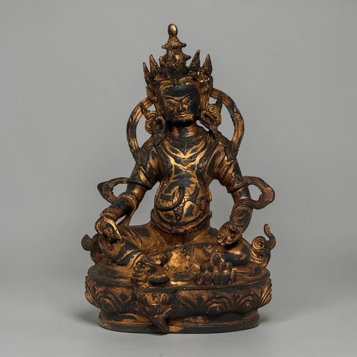 Kubera reichtumsgott bronze - kubera,