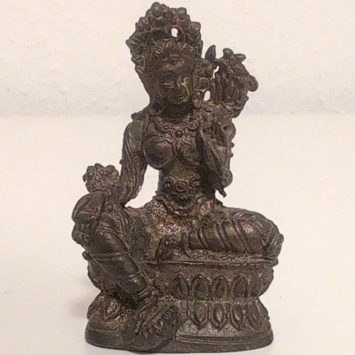 Asiatische sitzende gottheit - asiatische,