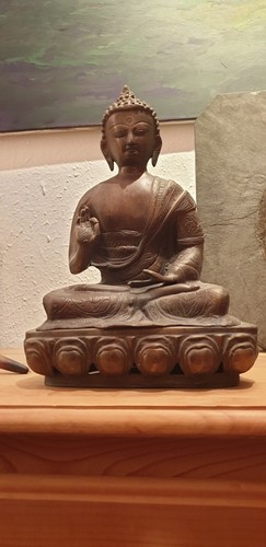 Buddha gautama bronze - buddha,