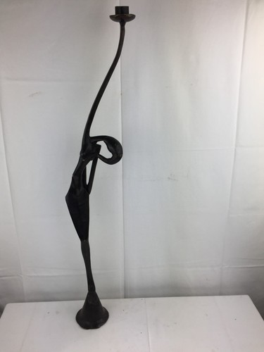 Bronze figur afrika frau - bronze,