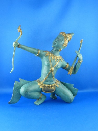 Vintage bronze statue prinz - ,