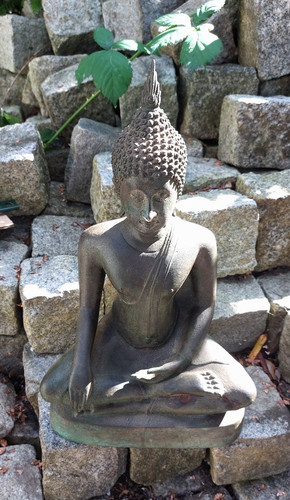 Alte bhudda figur bronze - alte, bhudda-figur