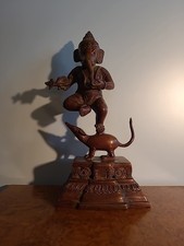 Bronzefigur Ganesha Tanzend