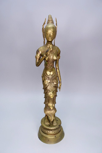Indonesische göttin statue - göttin,