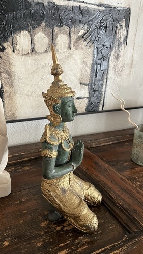 Buddha tempelwächter bronze - buddha,