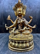 antike vergoldete Bronze