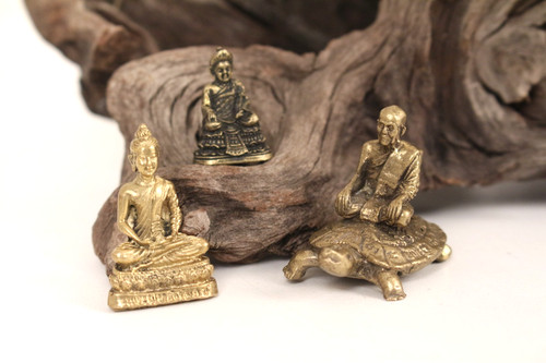 Miniatur buddah statuen bronze - miniatur-buddah,