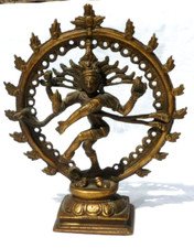 Shiva Bronze Figur Skulptur
