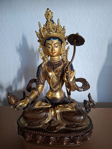 Bronze statue weiße - bronze-statue, tara"
