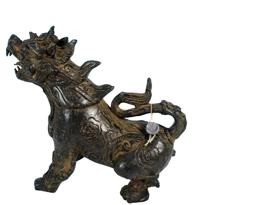Hund statur bronze - ,