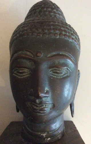 Kleiner buddhakopf auf - kleiner,