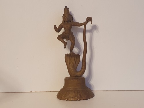Tanzender krishna auf schlange - auf,