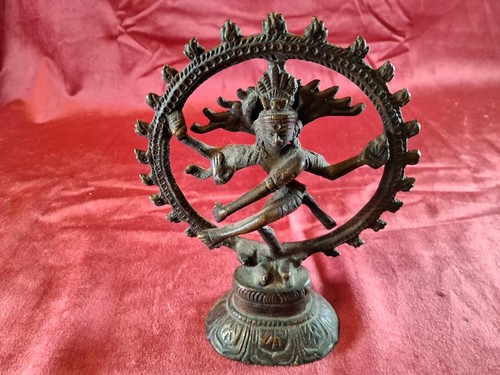 Alte shiva bronze figur - shiva,
