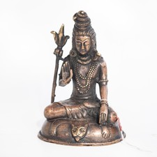 Segnender Shiva Statue Bronze
