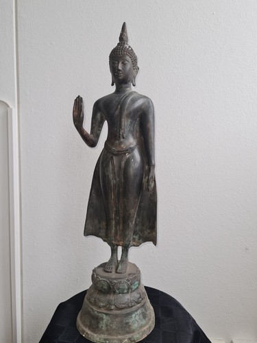 Stehende buddha bronze - buddha,