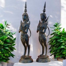 Bronze Figur Thailand 39cm